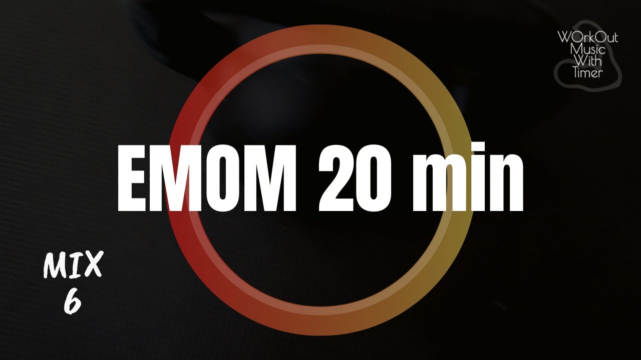 Workout Music With Timer -  EMOM 20 min | Mix 68
