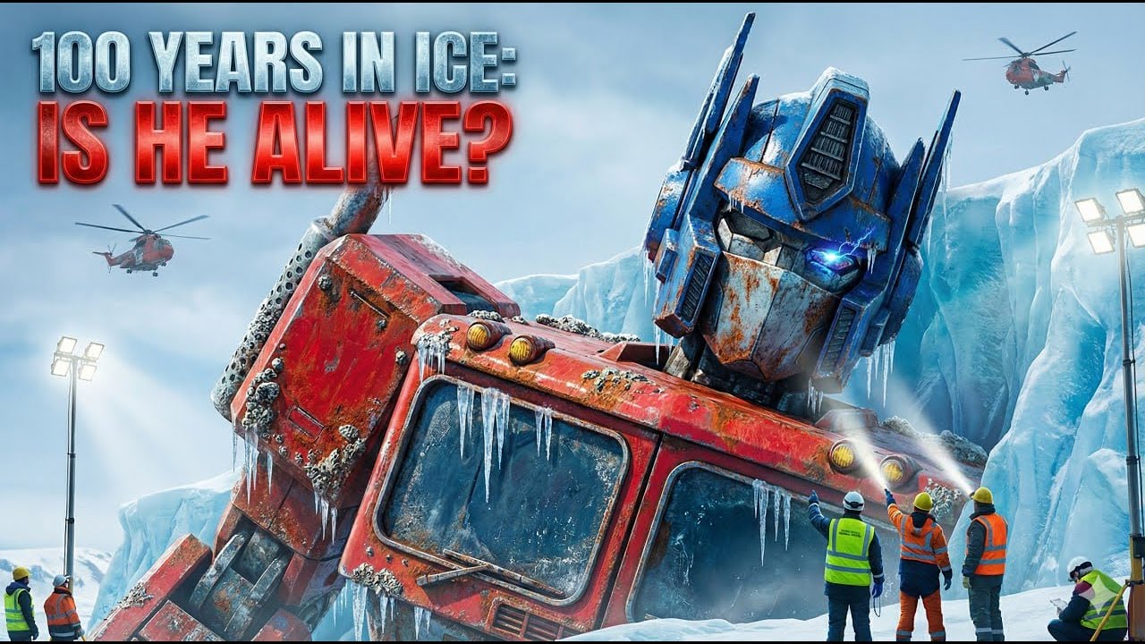 FOUND: Rusted Optimus Prime Frozen in Antarctica! (Is He Alive?)