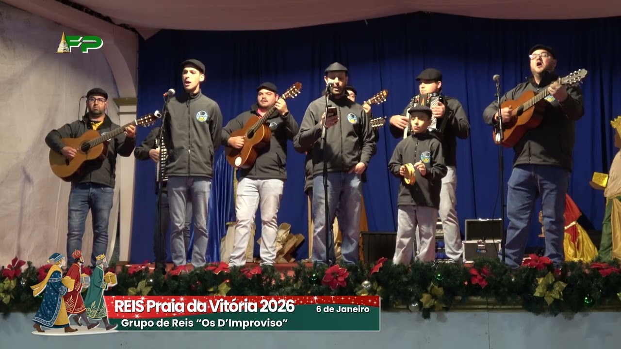Reis Praia da Vitória 2026  - Grupo de Reis Os D'Improviso  - 6 de Janeiro