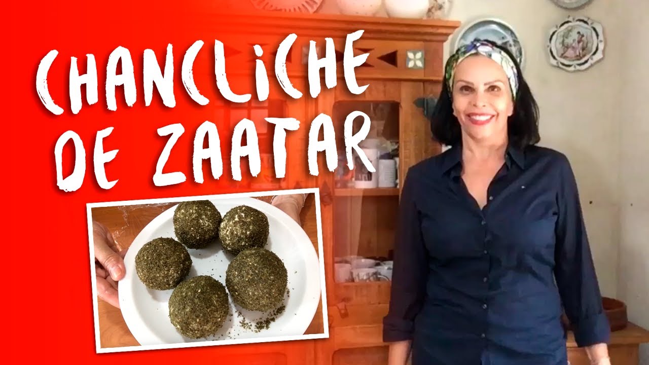 COMO FAZER CHANCLICHE DE ZAATAR