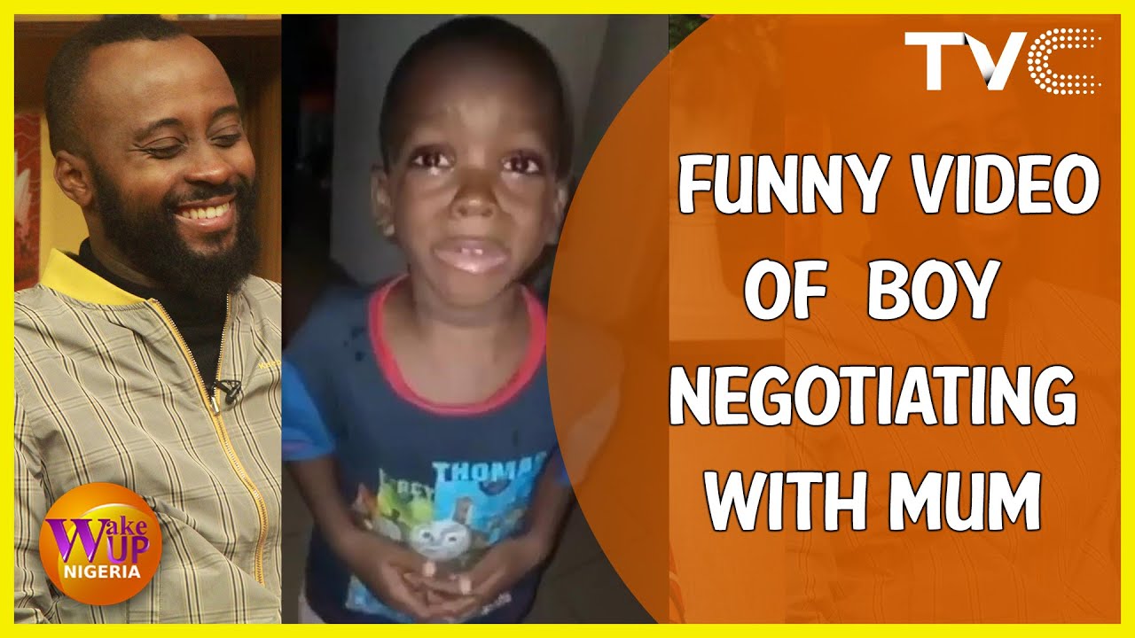 Mummy You Need To Be Calming Down - Funny Video Of This Boy Negotiating With His Mum
