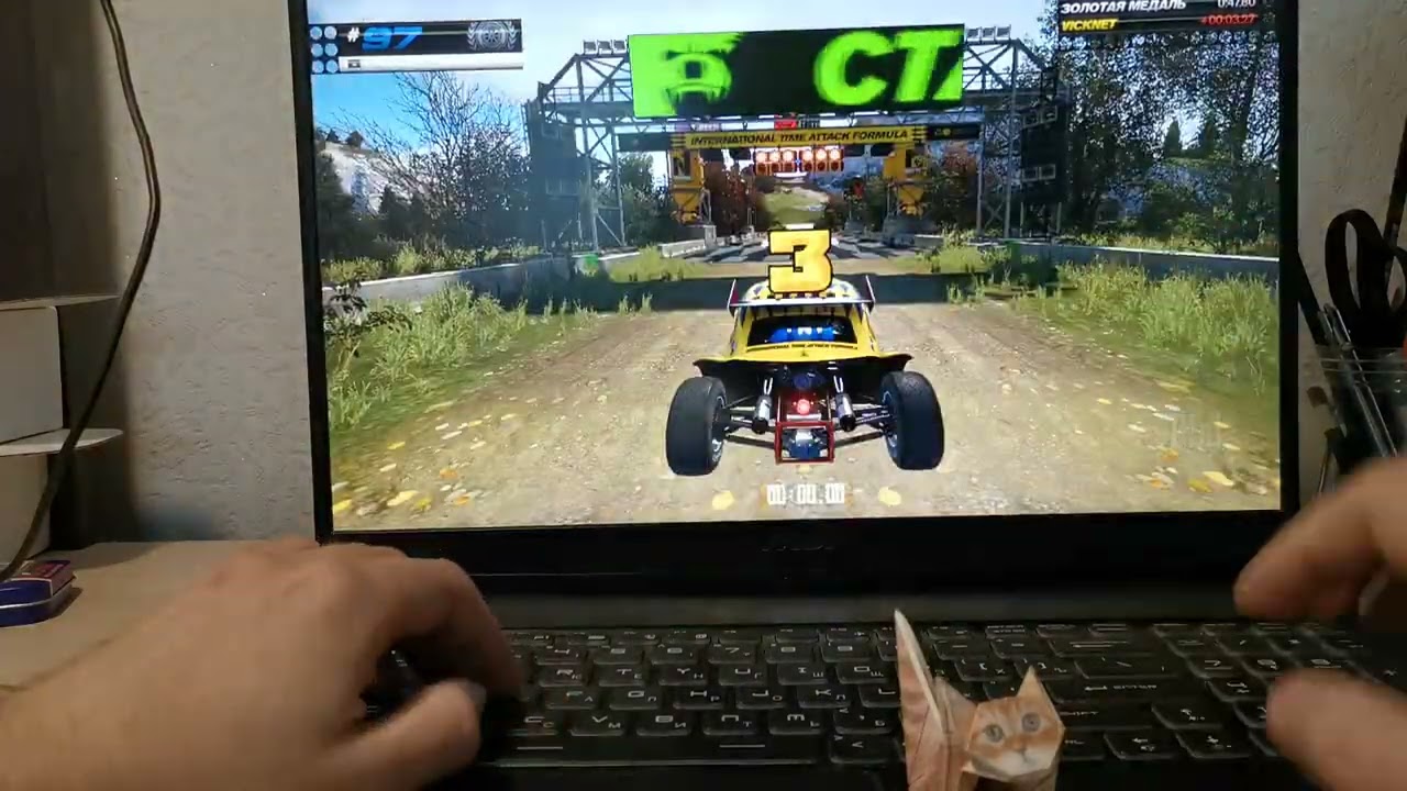 Часть 2 Играю в trackmania turbo 