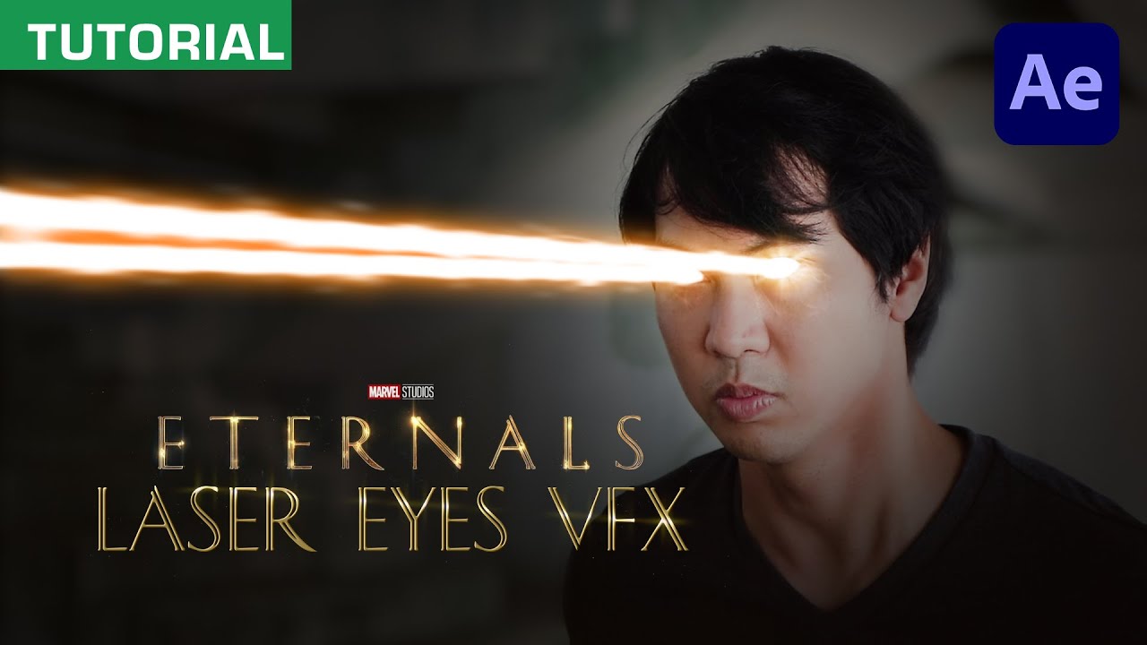 How To Create Eternals' Eye Energy Beam VFX | After Effects Tutorial