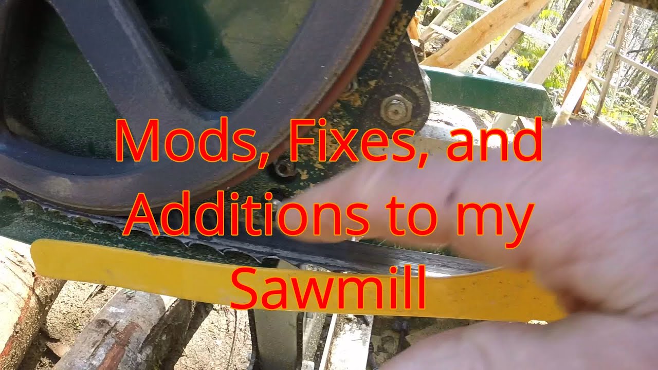 Sawmill Saga Part 7: Mods, Fixes and Additions to my Woodland Mills HM122 Sawmill