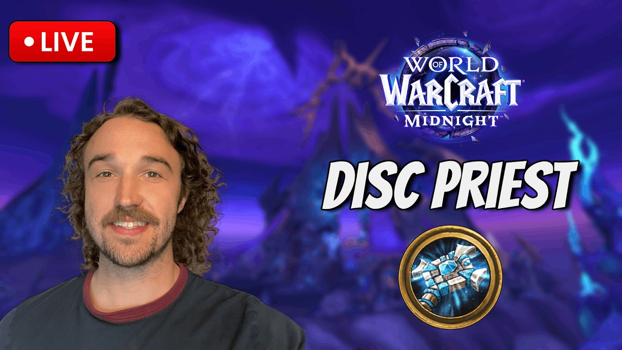 Discipline Priest Mythic+ Dungeons | Push for 3k | World of Warcraft: Midnight