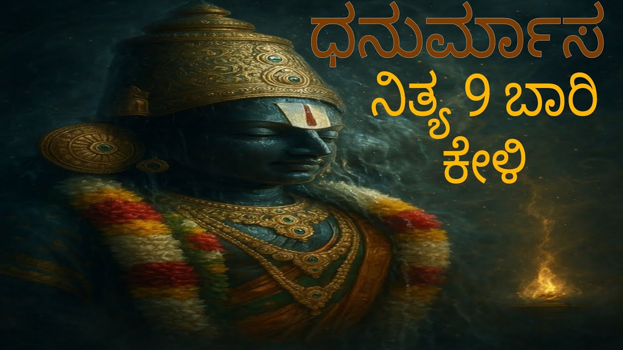 ಧನುರ್ಮಾಸ ಮುಗಿಯುವ ಒಳಗೆ ನಿಮ್ಮ ಎಷ್ಟೋ ಕಷ್ಟಗಳು ದೂರವಾಗಿರುತ್ತದೆ ಬೇಕಿದ್ದಲ್ಲಿ ಕೇಳಿ 