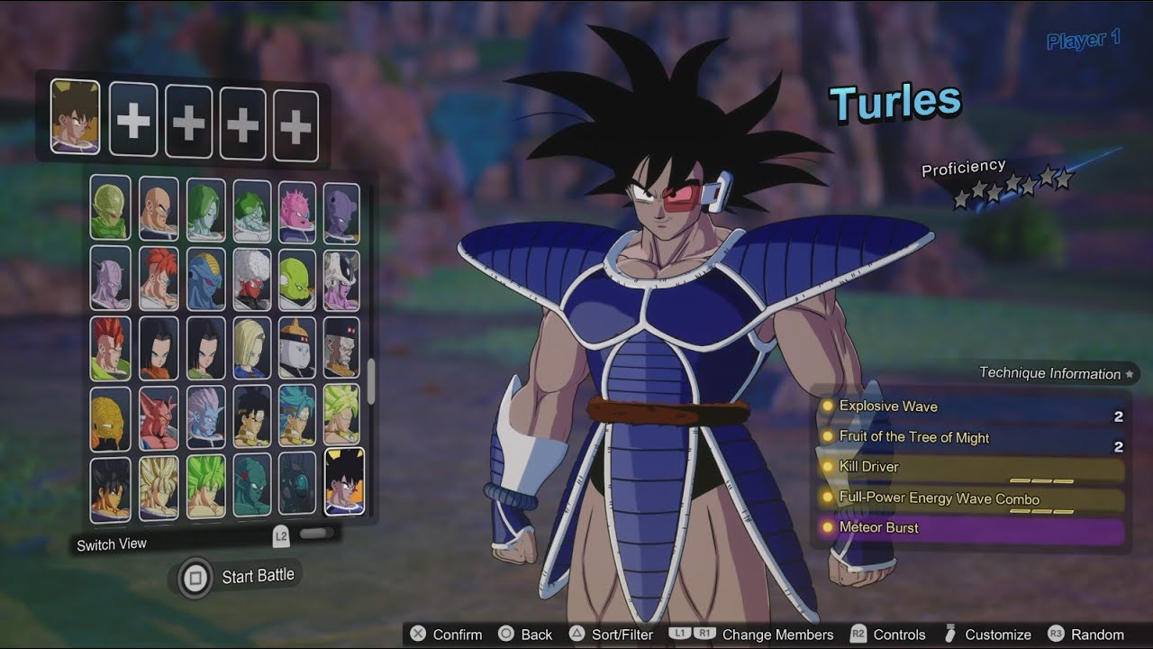 Dragon Ball Sparking Zero - Turles VS Raditz (English Voices)