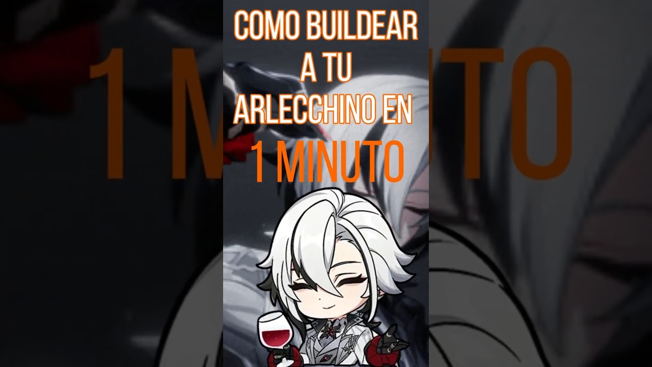 Como buildear a tu Arlecchino en 1 min!! 🔥🤫💥#shorts #genshinimpact   #genshinbuilds  #natlan