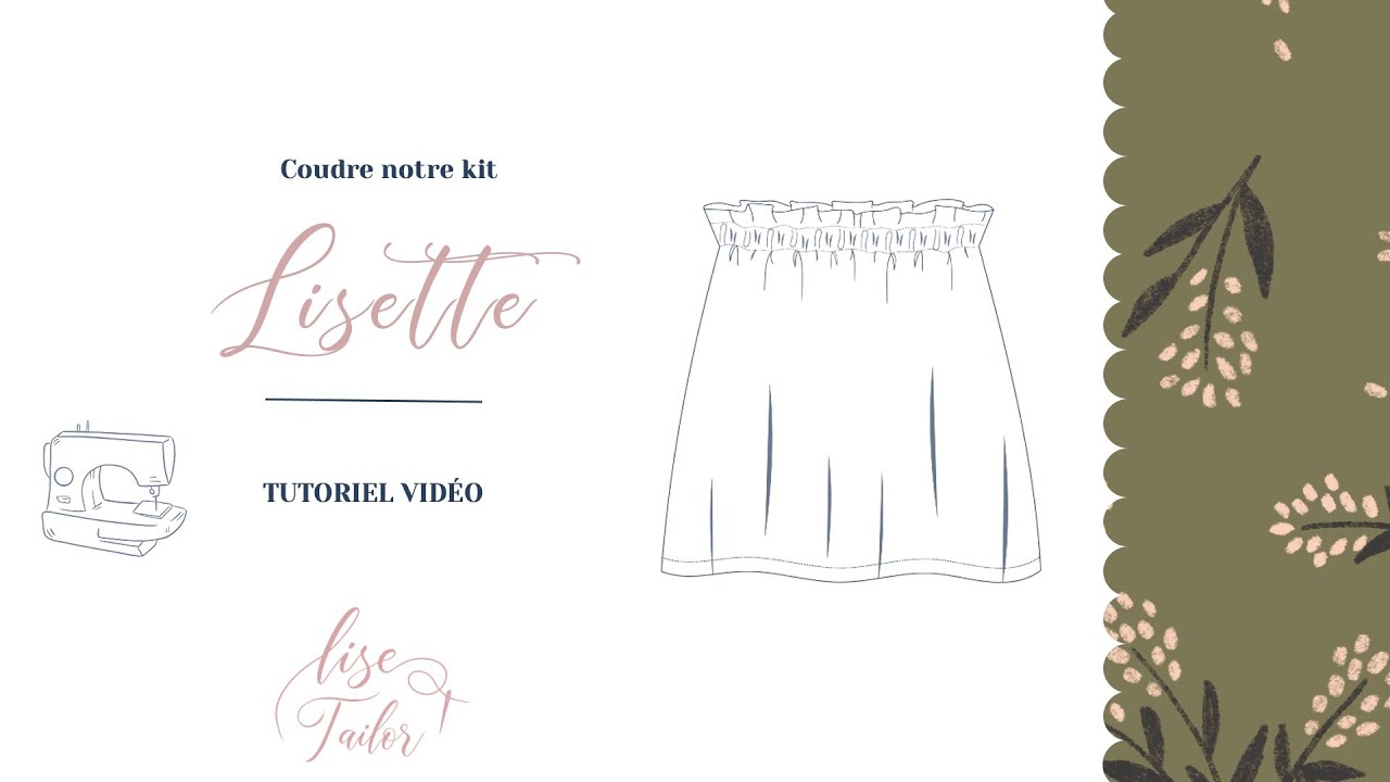 Tutoriel - Jupe Lisette