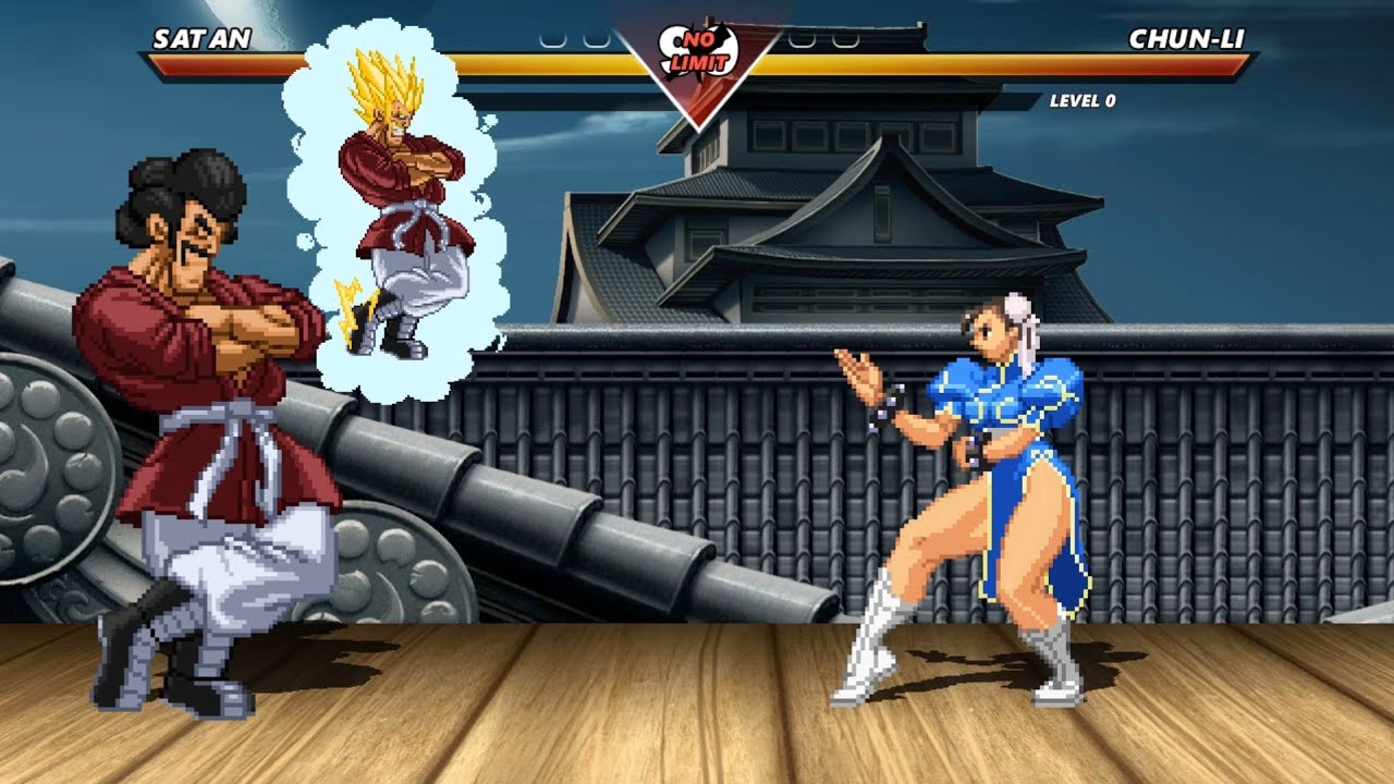 MR. SATAN vs CHUN-LI - Epic Combat @(1080) - 60 fps✔️