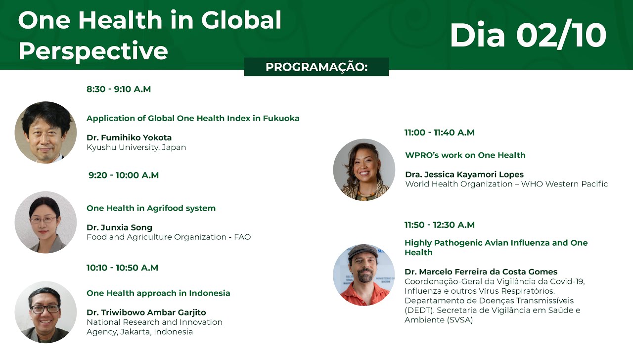 One Health from a Global Perspective – 3rd Edition | 02/10/2025