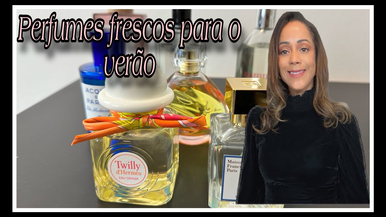 Perfumes frescos importados para o verão