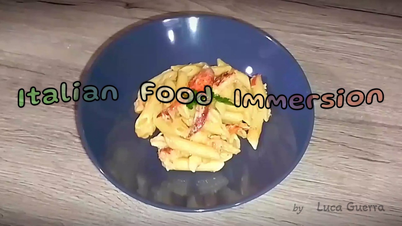 Penne all'astice in crema