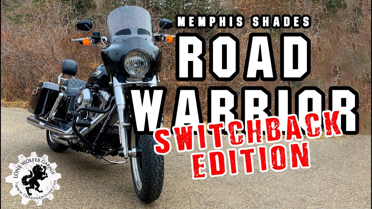 Memphis Shades Road Warrior On A DYNA SWITCHBACK!