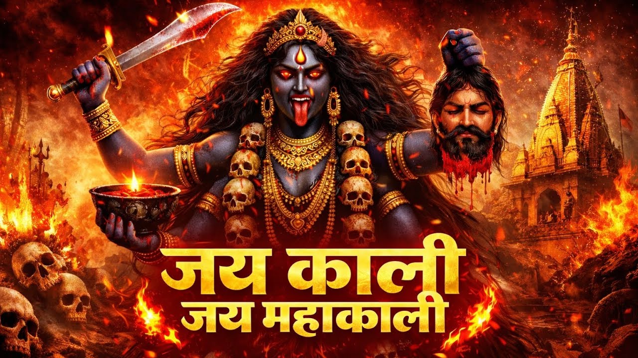 जय काली जय महाकाली | Khadg Dharini Mund Malini | Powerful Maa Kali Bhajan | Navratri Special 2026