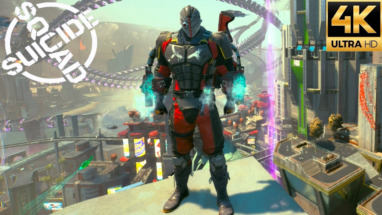 Suicide Squad: Kill The Justice League - Rogue Deadshot Free Roam Gameplay (4K 60FPS)