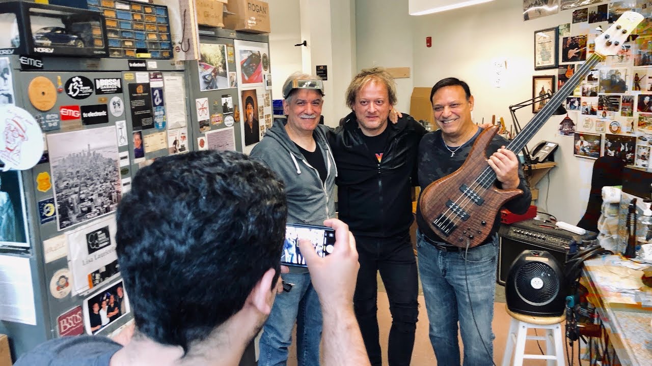 Fodera Shop, Aguilar Amps NYC 2018 - Tamas Barabas