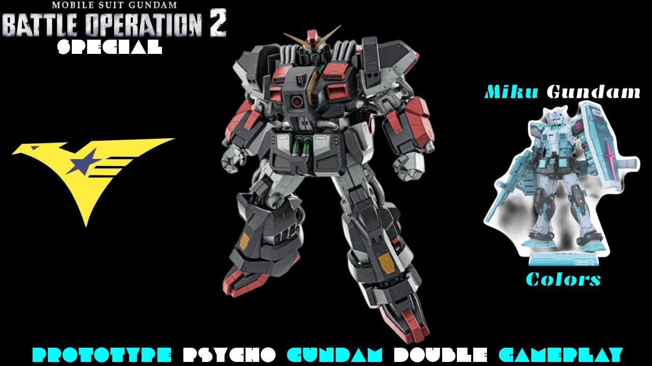 GBO2 Special: Prototype Psycho Gundam Double Gameplay (Post November 2025 Nerf)
