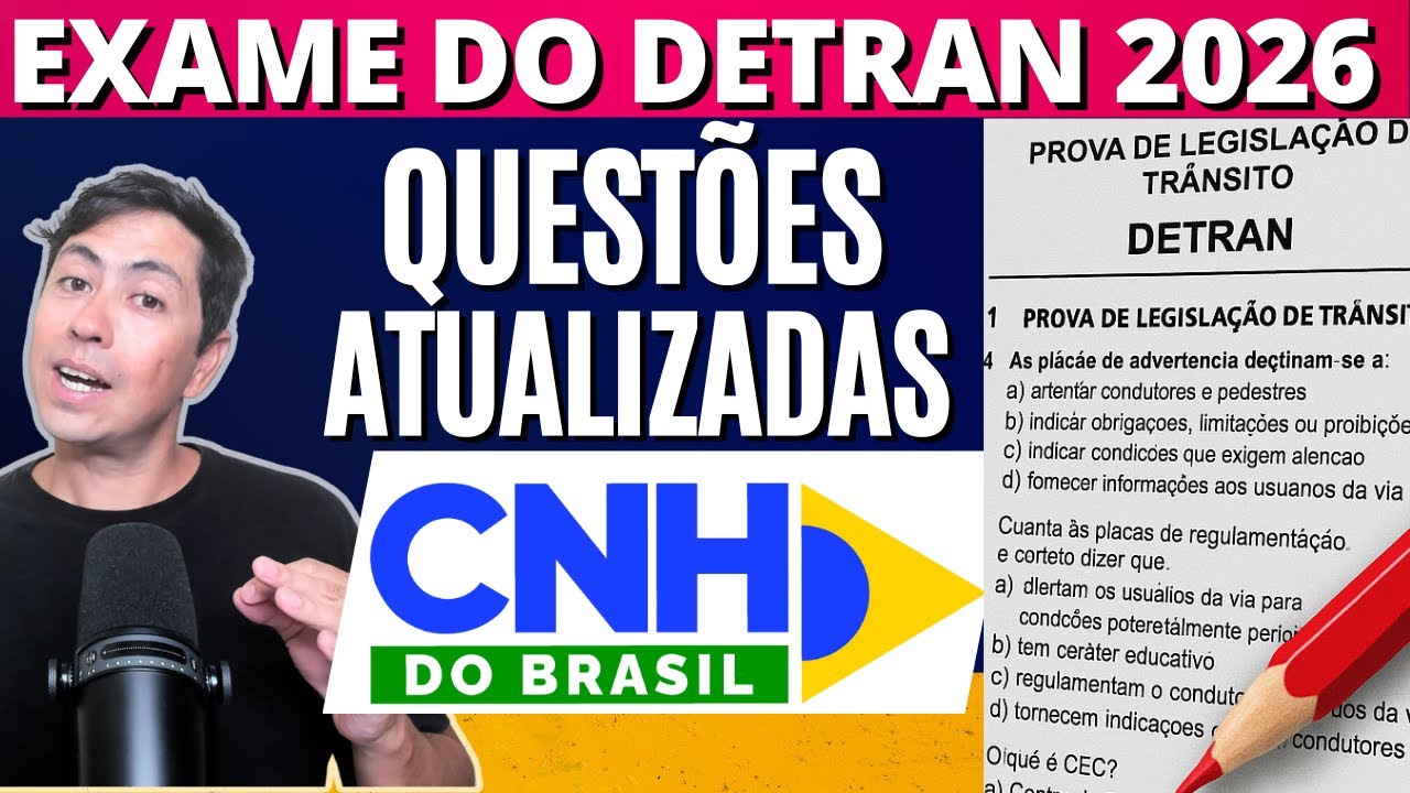 Legislação de Trânsito 2026: Simulado Completo com Novas Regras - CNH DO BRASIL