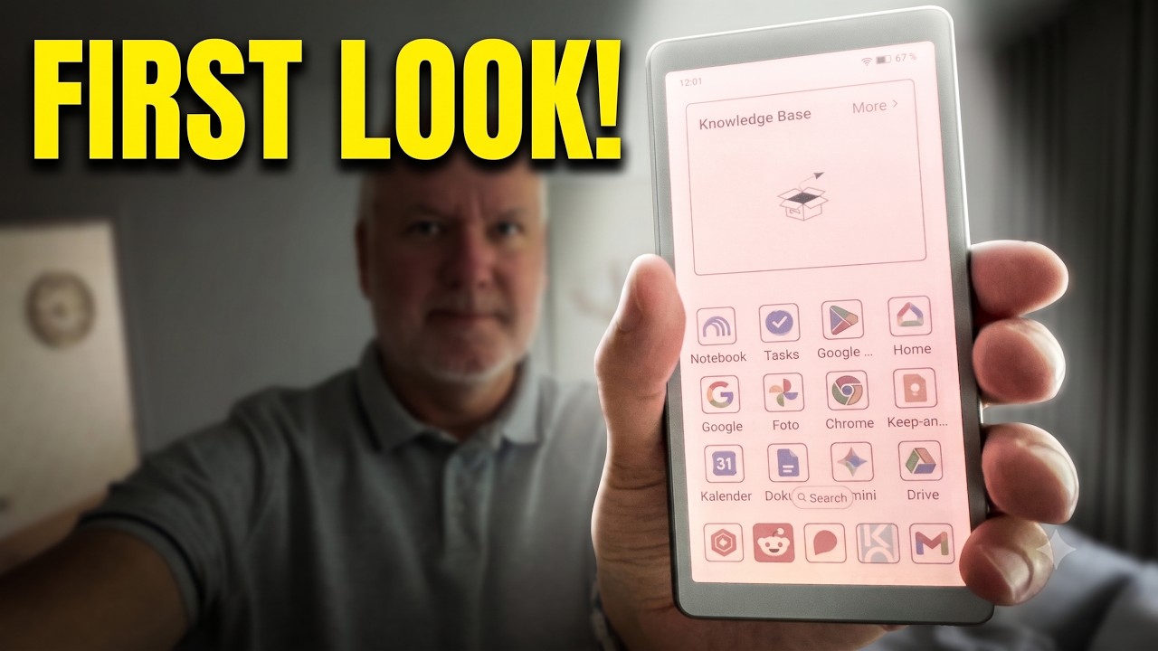 Viwoods AiPaper Reader C (Color) - Unboxing and first look!