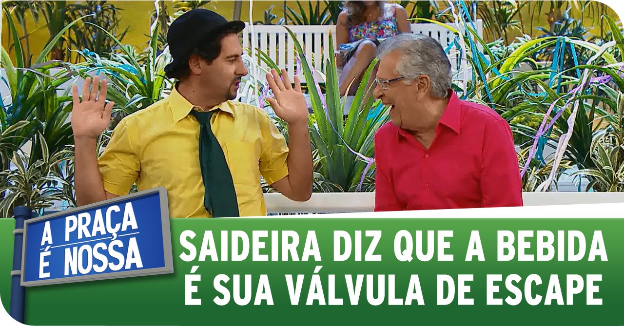 A Praça É Nossa (12/02/15) - Saideira diz que a bebida é sua válvula de escape