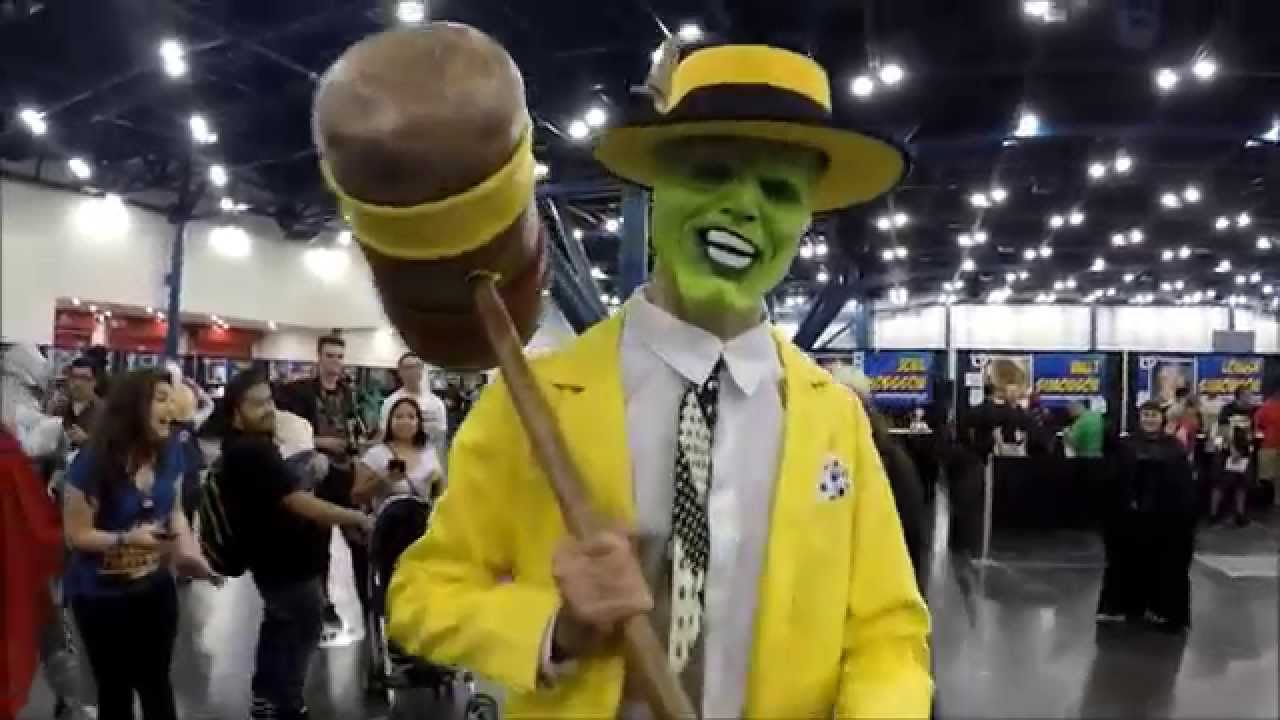 JIM CARREY THE MASK COSPLAY AT COMICPALOOZA 2015