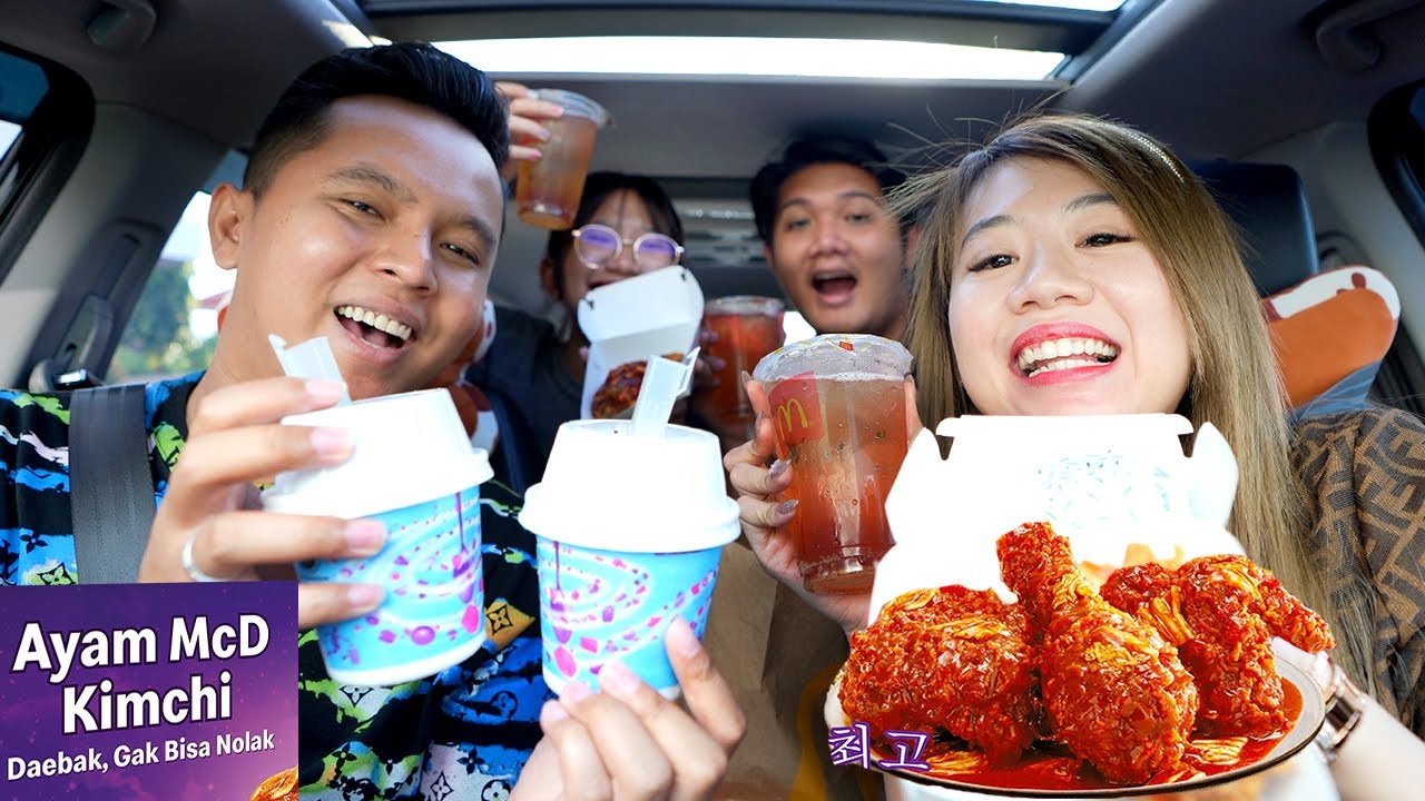 NO CUT NO EDIT NYOBAIN MENU BARU MCD AYAM KIMCHI!! KOK GINI RASANYA!!