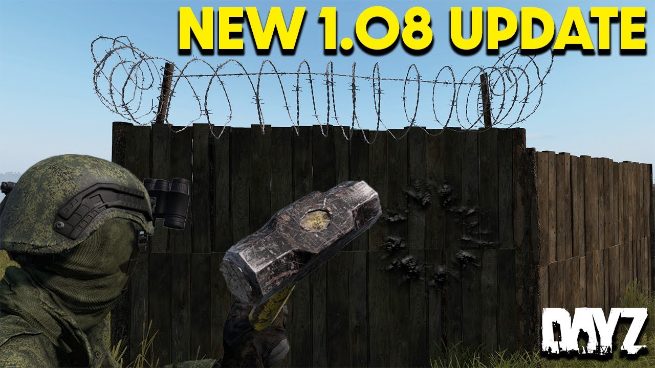 DAYZ 1.08 NEW UPDATE! New Base Raiding + New Ski Resort Area