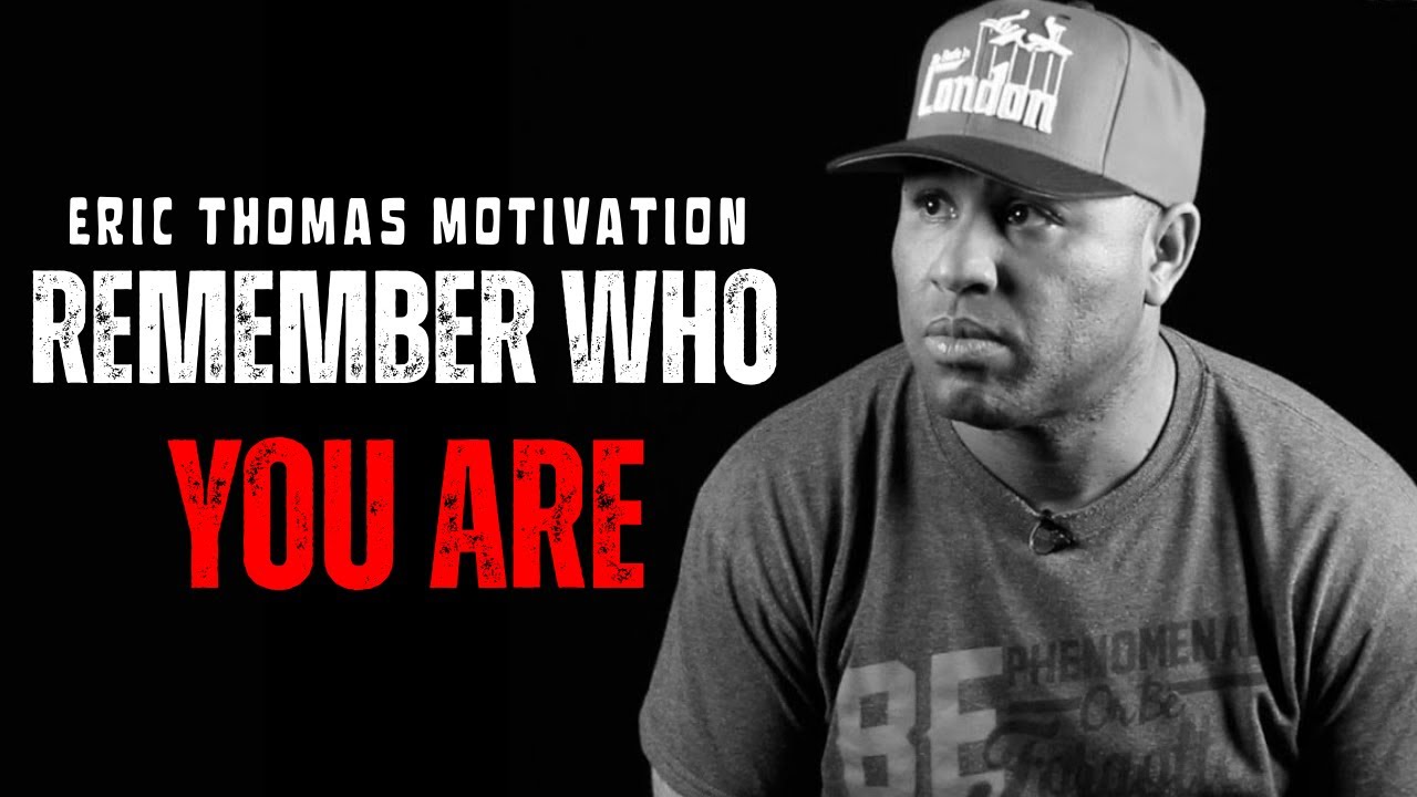 Eric Thomas: Remember Who You Really Are 🔥 Stop Following the Wrong People | Motivation 2025