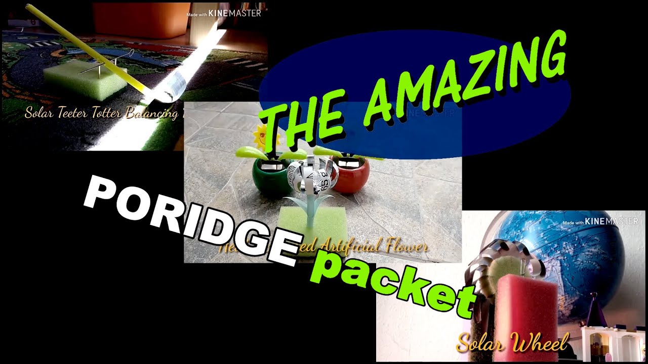 You didn't know this about porridge bags - Top 3 Solar Gadget TOY Tutorial in 2025