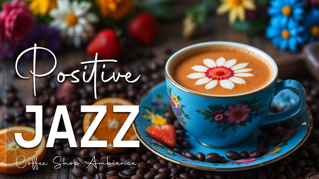 Positive Jazz Music ☕ Bossa Nova background for Happy Moods, Stress Relief & Holiday