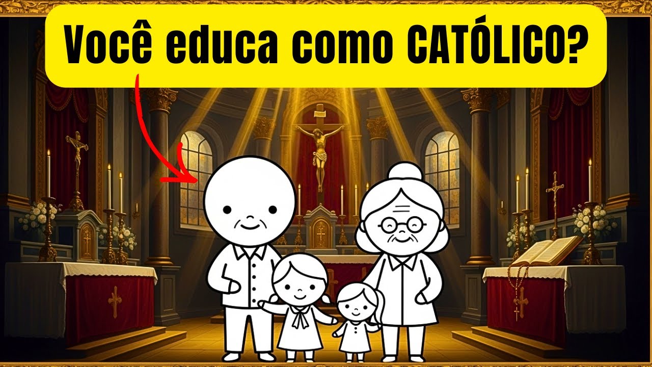 Como Educar Filhos e Netos na Fé Católica (Evite Erros)
