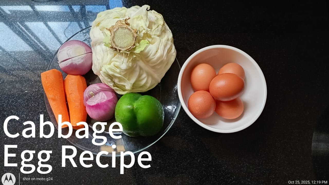  Cabbage & Eggs Are Super Delicious And Nutritious Dish.