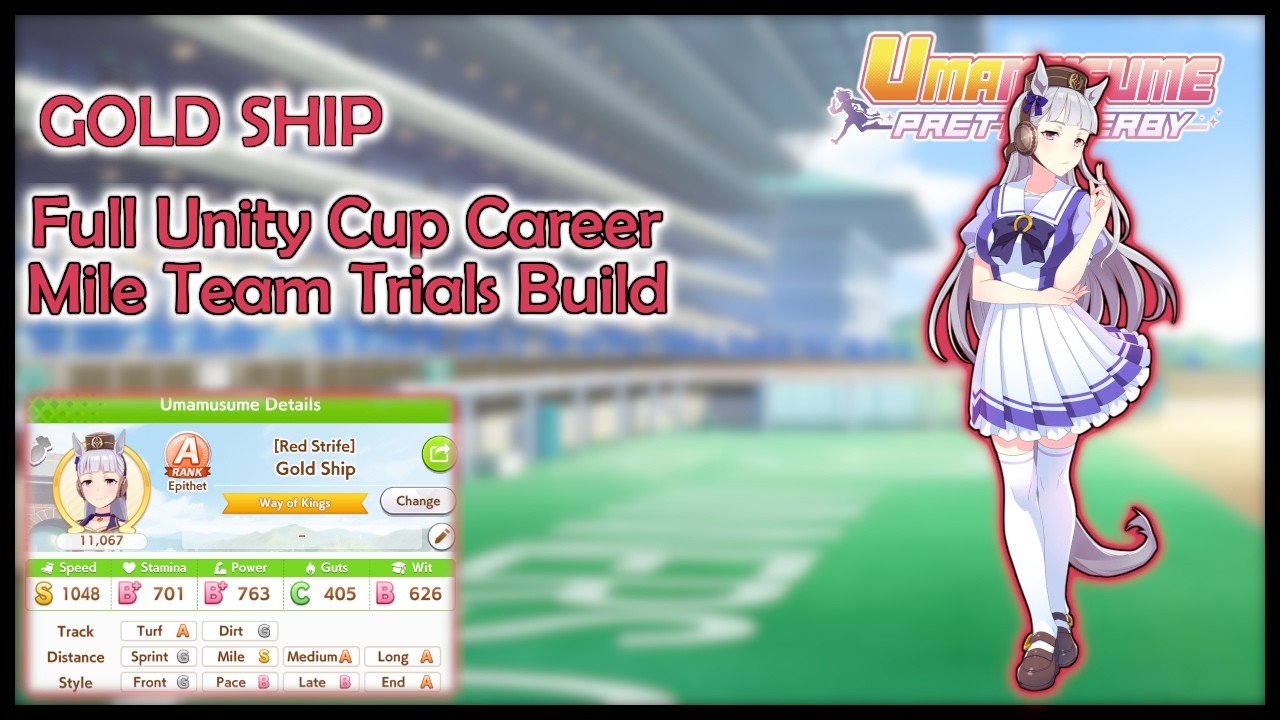 Starting a F2P Umamusume Account in 2026 || A Mile Gold Ship for Team Trials || Step by Step Career