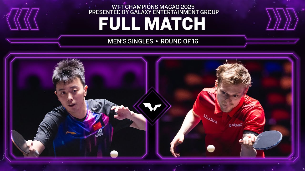 FULL MATCH | Chen Yuanyu vs Anders Lind | MS R16 | #WTTMacao 2025