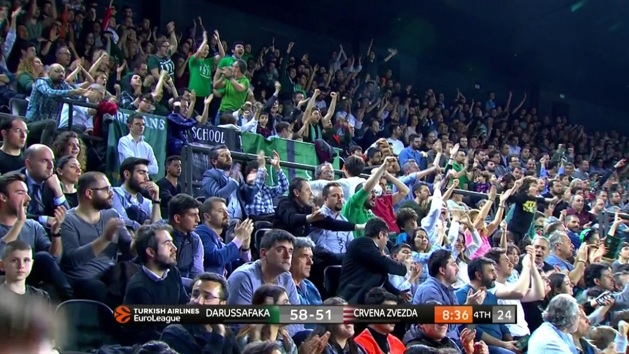 Highlights: Darussafaka Dogus Istanbul-Crvena Zvezda mts Belgrade