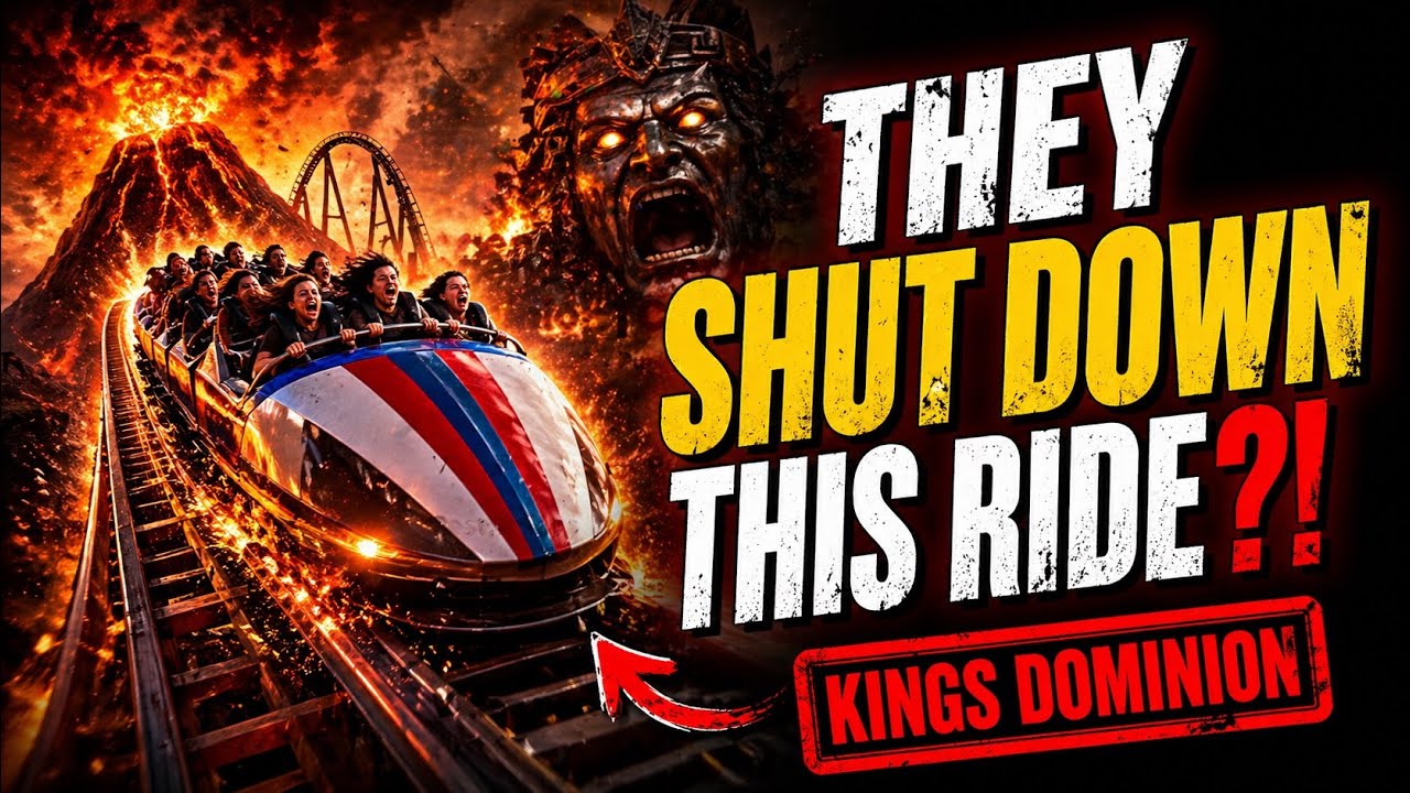 Legends Never Drop 🎢🔥 | Volcano, Hypersonic & The Crypt Tribute – Kings Dominion (AI Anthem)