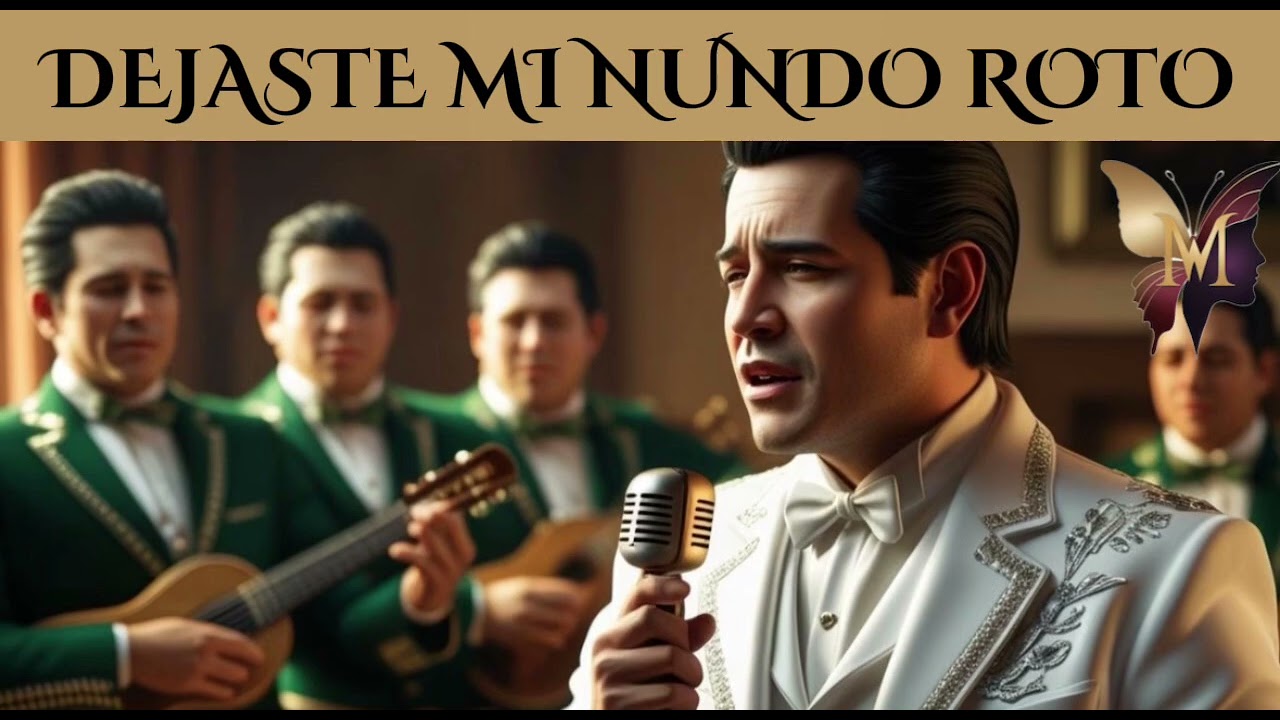 DEJASTE MI MUNDO ROTO - Te fuiste cuando más te necesitaba, | Bolero
