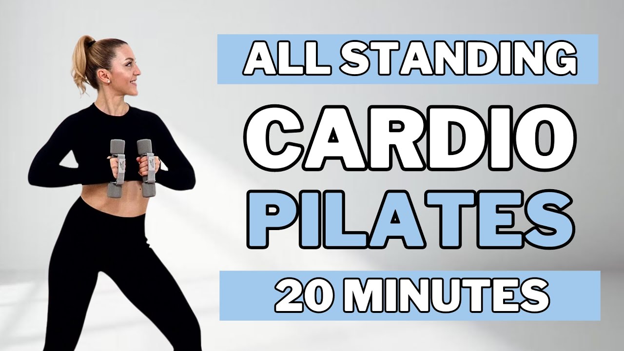 🔥20 Min PILATES - BARRE FUSION🔥FULL BODY WORKOUT🔥LOW INTENSITY🔥ALL STANDING🔥NO REPEAT🔥