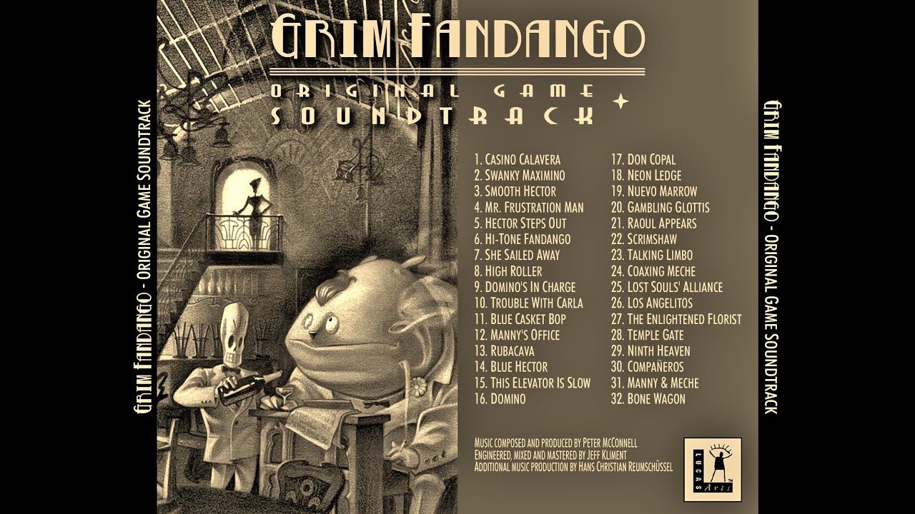 Grim Fandango OST - Soundtrack | 29. Ninth Heaven | Peter McConnell | 1998