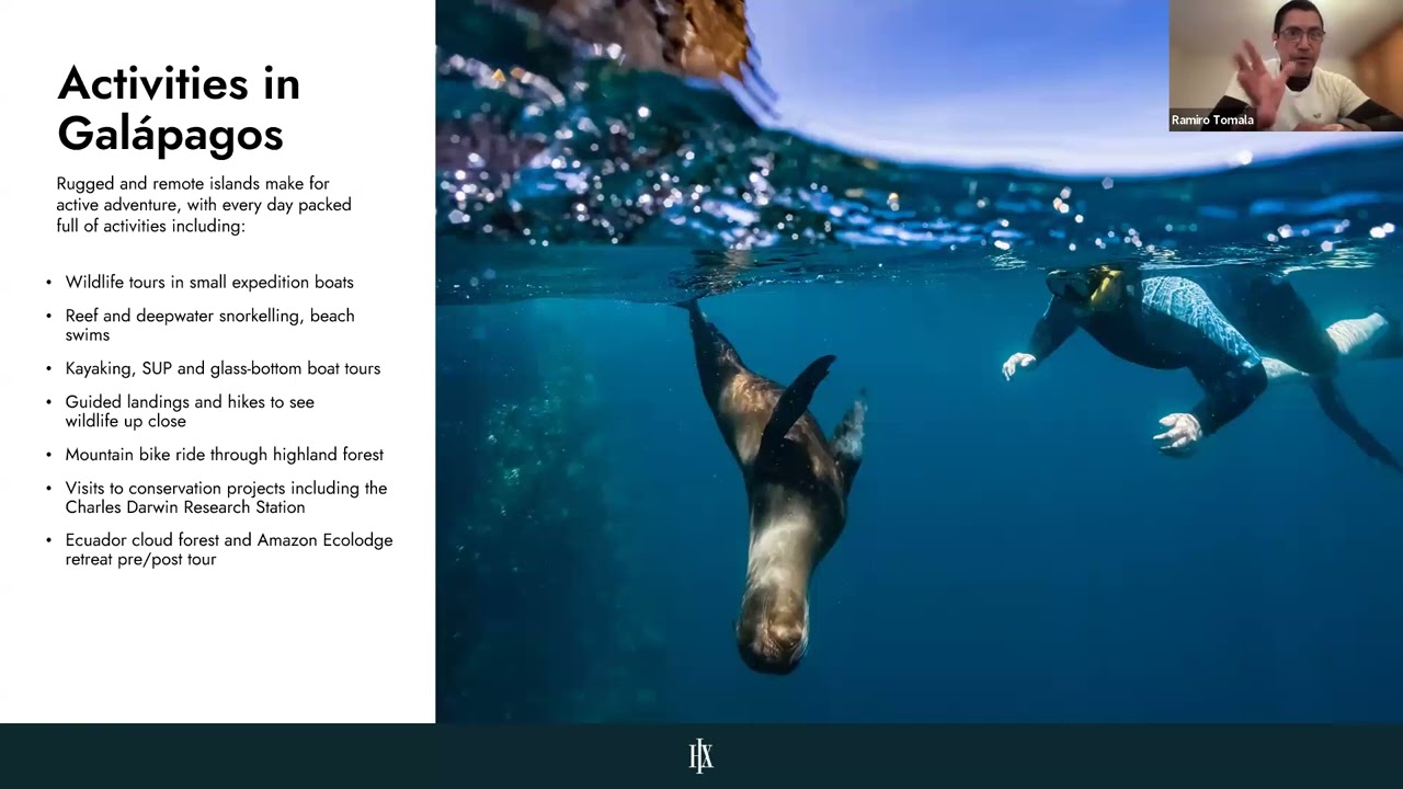Galápagos Islands HX Expeditions cruise webinar