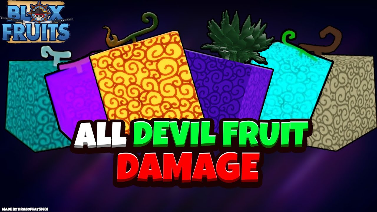 All Devil Fruit Damage and Showcase on a 20Mil Player - Blox Fruits (Update 13) [Roblox]
