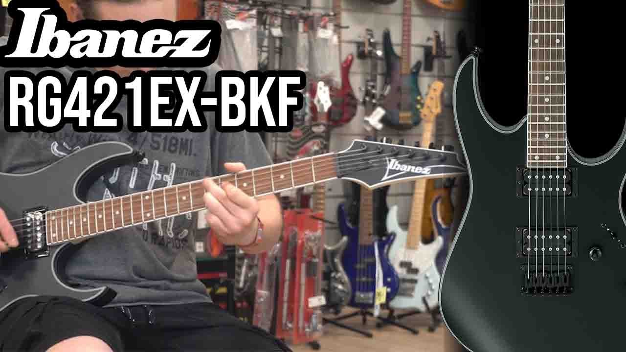 Ibanez RG421EX-BKF Black Flat električna gitara