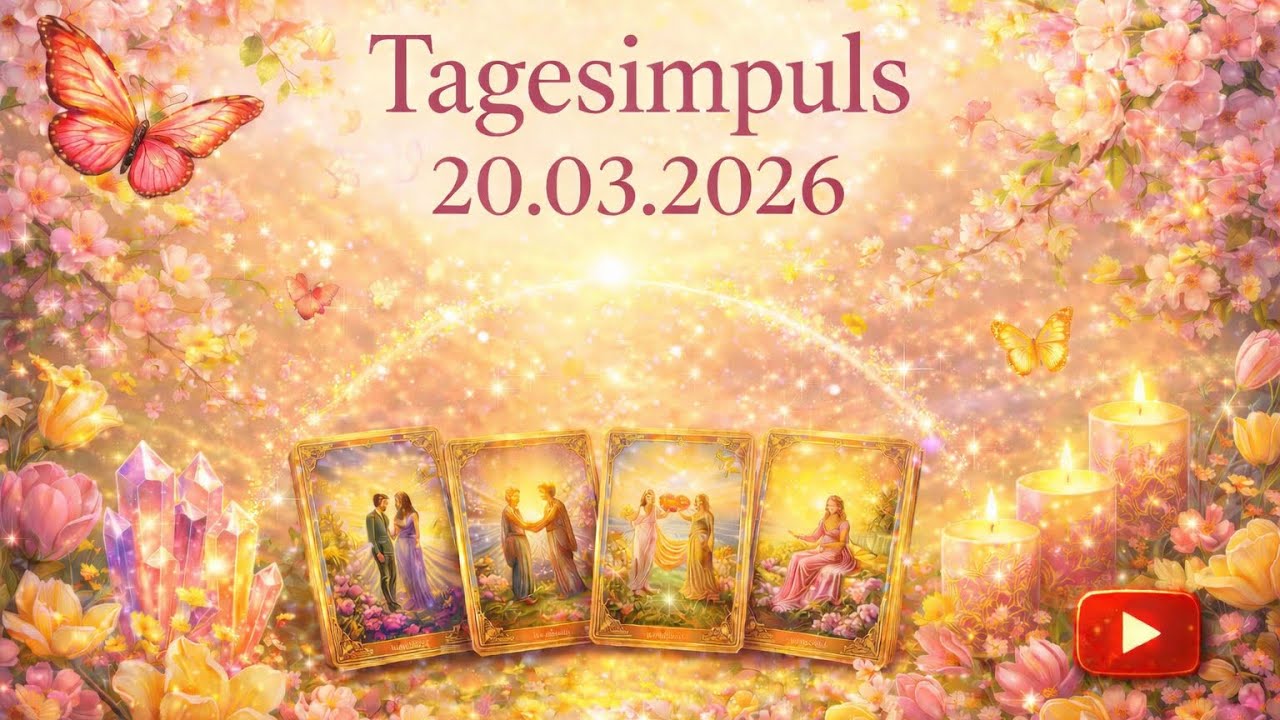 Der Tagesimpuls für den 20.03.2026 #Tarot #TagesImpuls #Soulmate #orakelheute 