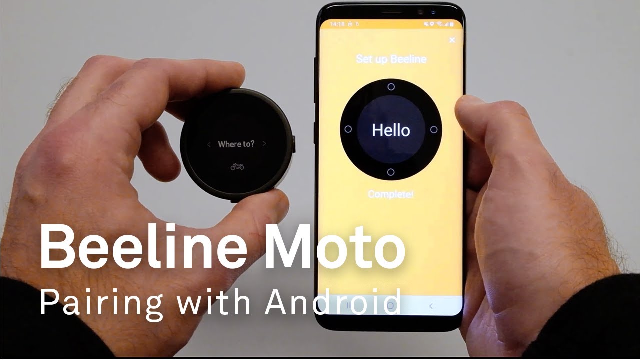 Beeline Moto: Pairing with your Android phone