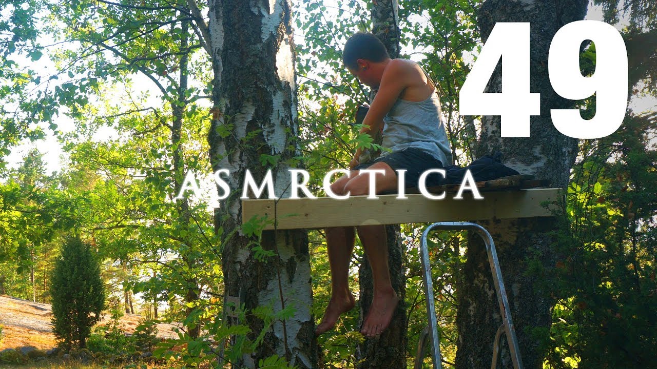 ASMR Treehouse Old Wooden Plank Tracing | Thanks Gibi for the Shoutout