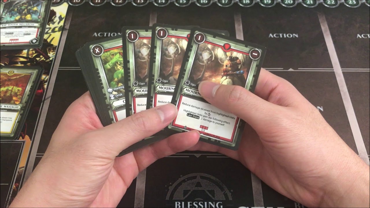Warhammer TCG Onslaught Destruction Deck List FIREBELLY BURN