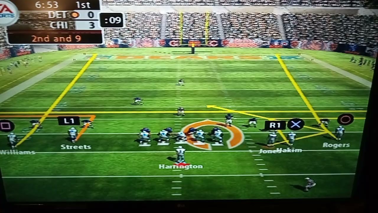 Joey Harrington looks like an elite qb all of a sudden ( Madden 05 franchise mode wk 1part 1 🦁 VS 🐻)
