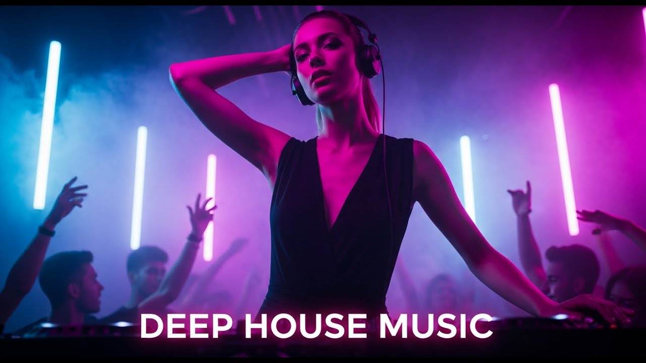 Deep House Neon Vibes ✨ Chill Deep House Beats with Club Atmosphere