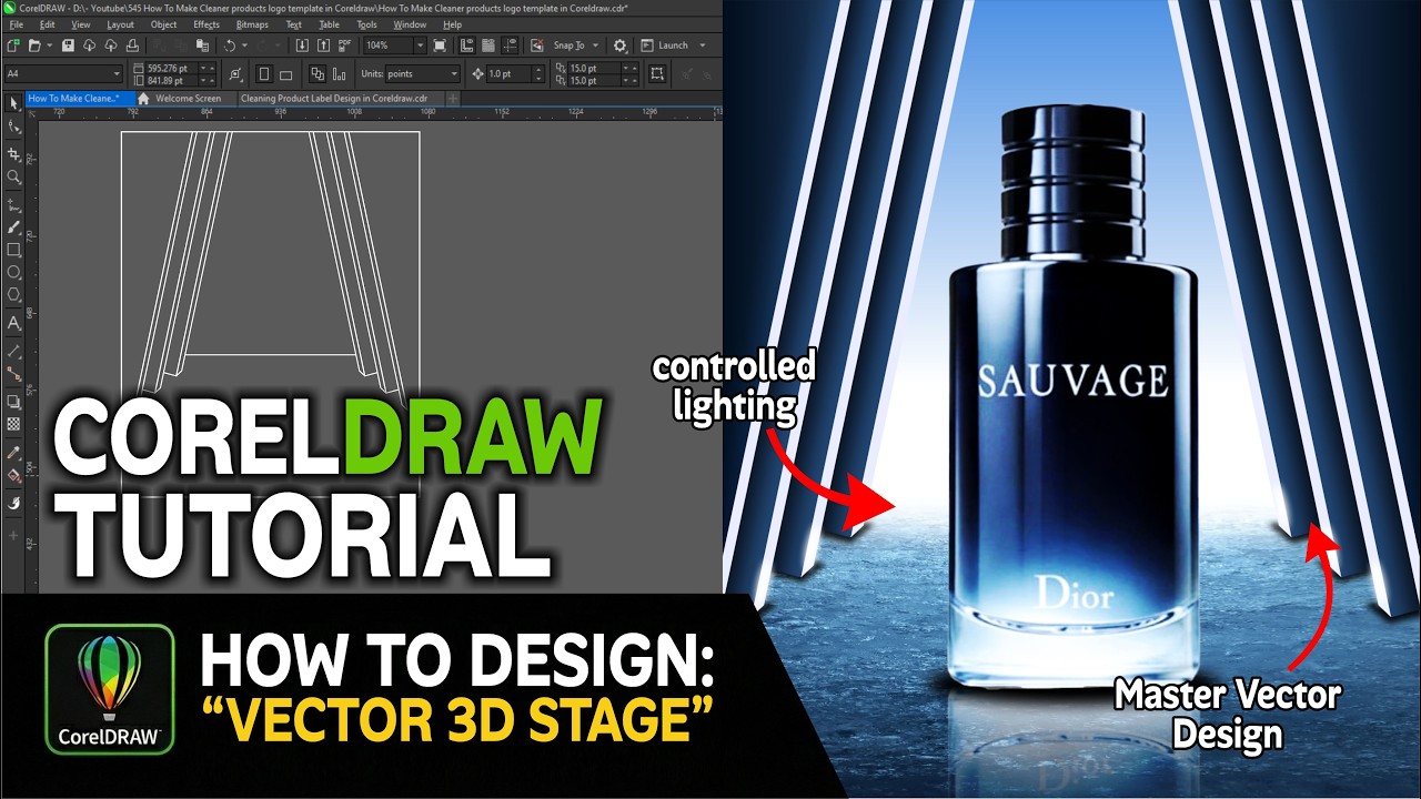 Make AMAZING perfume ads with this trick!